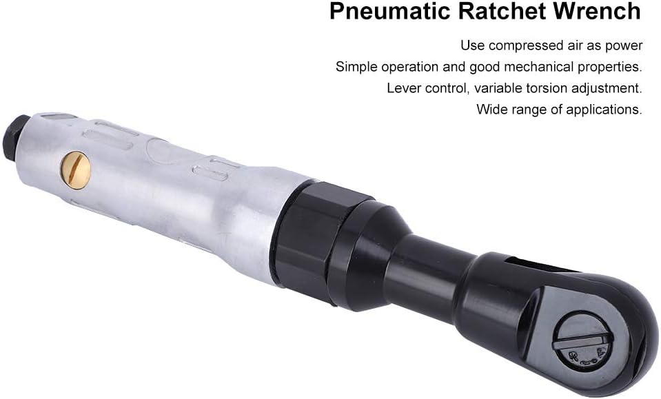 Pneumatische Luftratsche, 1/2-Zoll-Winkel-Schlagschrauber Heavy Duty Torsion Drive Torsion 45ft-lbs,