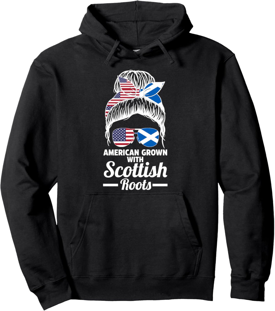Amerikanisch angebaut mit schottischen Wurzeln Schottland Pullover Hoodie