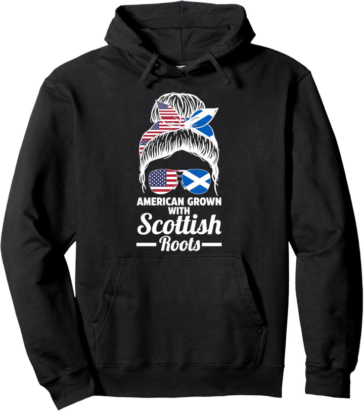 Amerikanisch angebaut mit schottischen Wurzeln Schottland Pullover Hoodie
