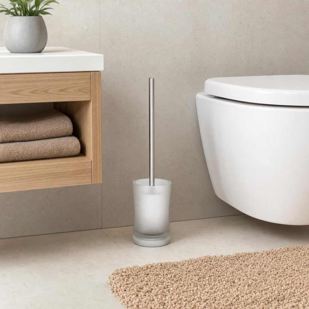 Kleine Wolke Double ﻿ Seifenschale, Kunststoff, Klar, 95x360 mm WC-Bürstenhalter Klar, WC-Bürstenhal