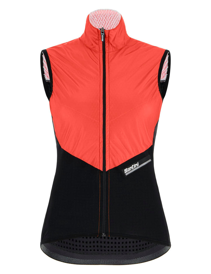 Santini Damen Redux Stamin-Gilet Antivent Weste XL Gn, XL Gn