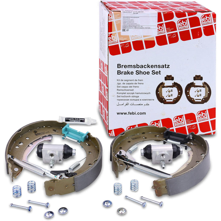 febi bilstein 37513 Bremsbackensatz mit Anbaumaterial , 1 Stück