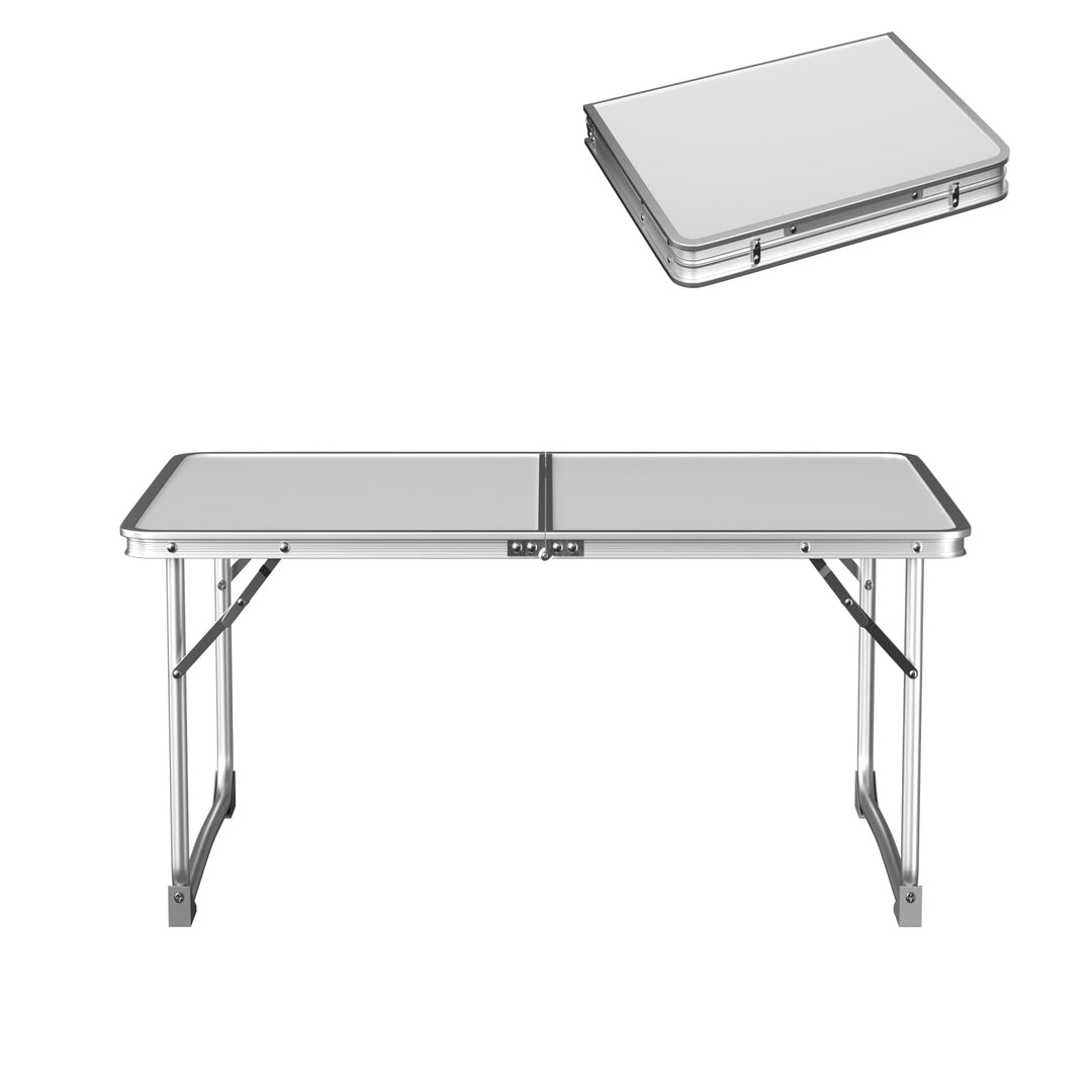 Klappbarer Computer Tisch Bett Tisch Aluminium, Wasserdicht mit bequemen Griff, für Outdoor Indoor P