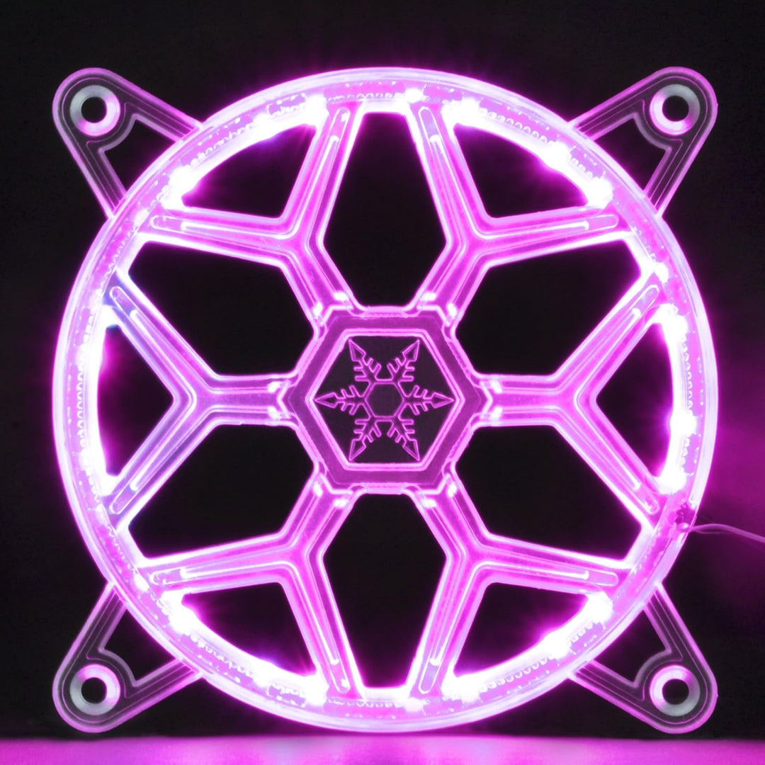 SilverStone SST-FG121 - 120 mm Lüftergitter mit 24 integrierten RGB LED, SST-FG121