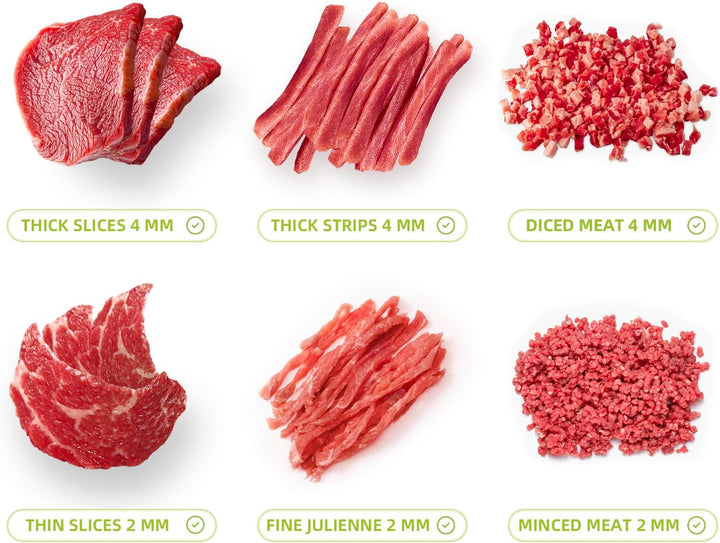 ONCE FOR ALL Einmal für alle Frische Fleisch Slicer Cleaver Küchenmesser Set für Fleisch Schneiden S