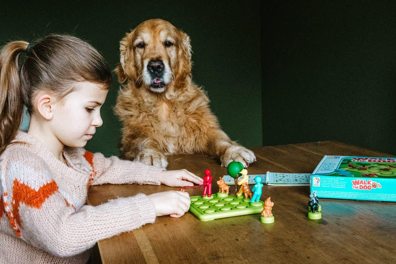 smart games - Walk The Dog, Puzzle Game with 80 Challenges, 7+ Years