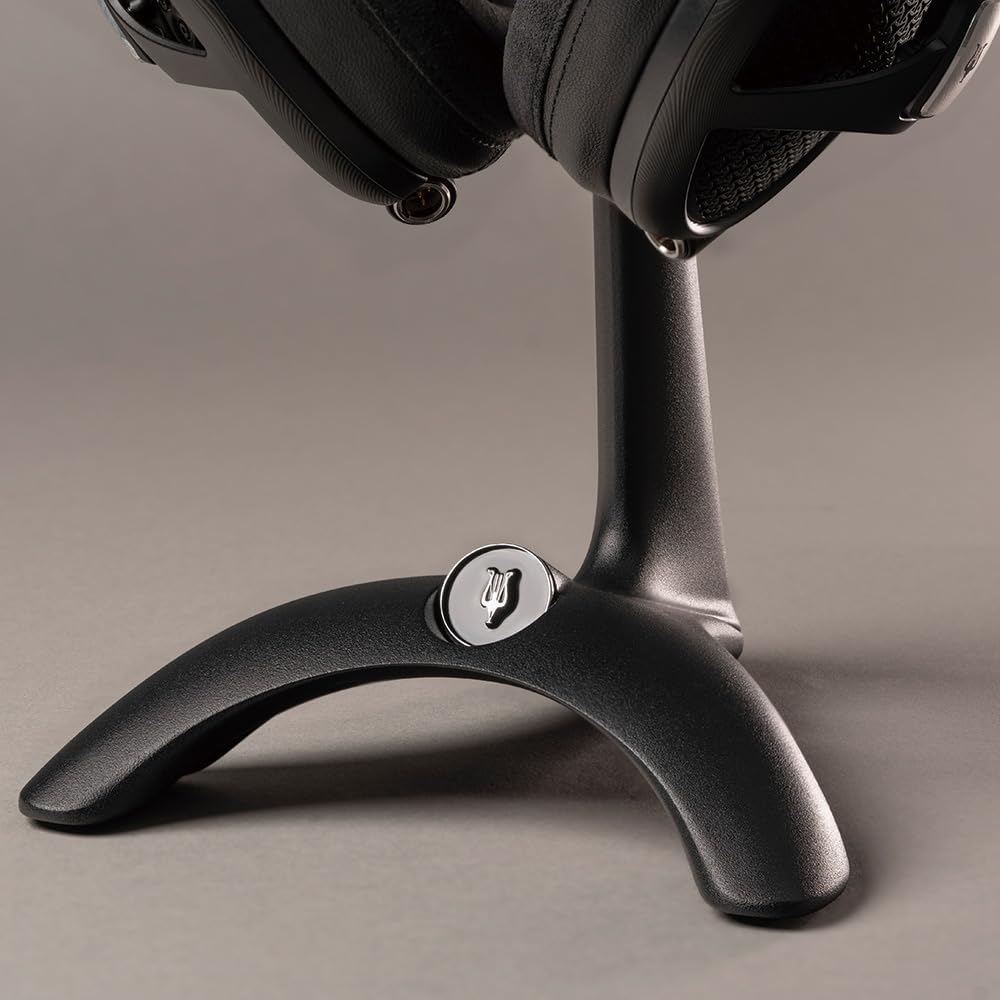 Meze Audio Kopfhörerständer - S-Form Ständer für High-End-Kopfhörer - Schwarze Zinklegierung, vegane