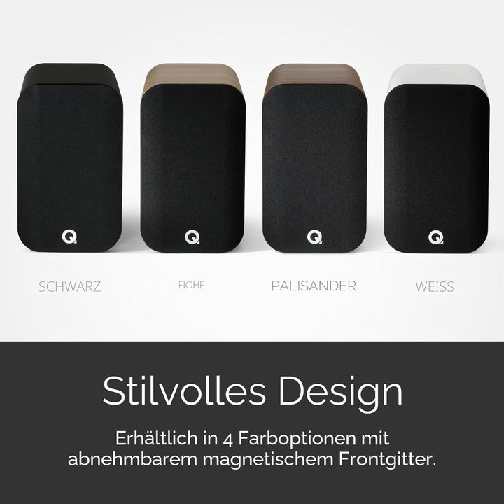 Q Acoustics 5020 Satin BK pr Standhalterung Lautsprecher Satin Schwarz schwarz matt, schwarz matt