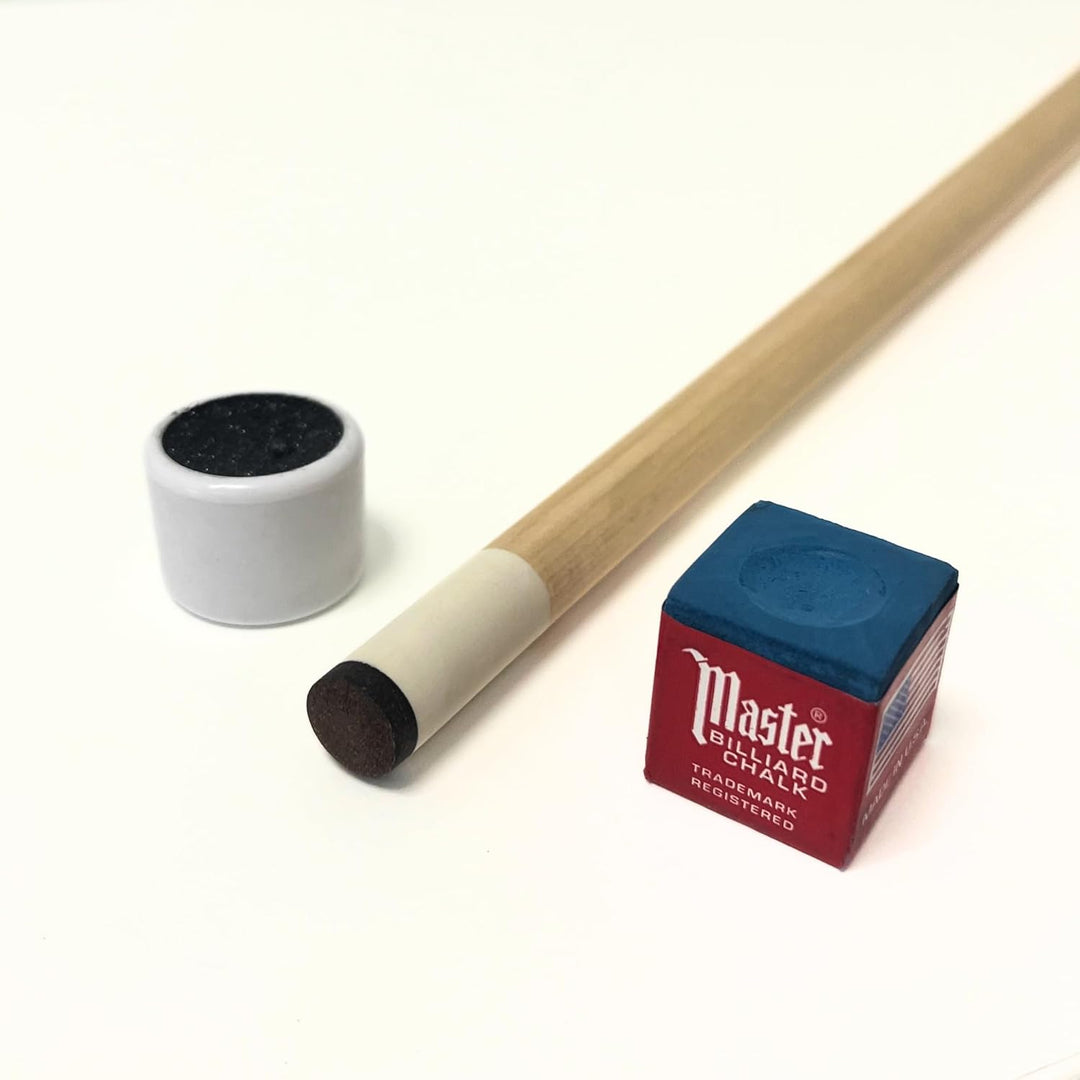 Winsport Billardqueue mit Koffer, preiswertes Einsteiger Set, Poolbillard-Cue, 2-TLG. inkl. Profi-Kr