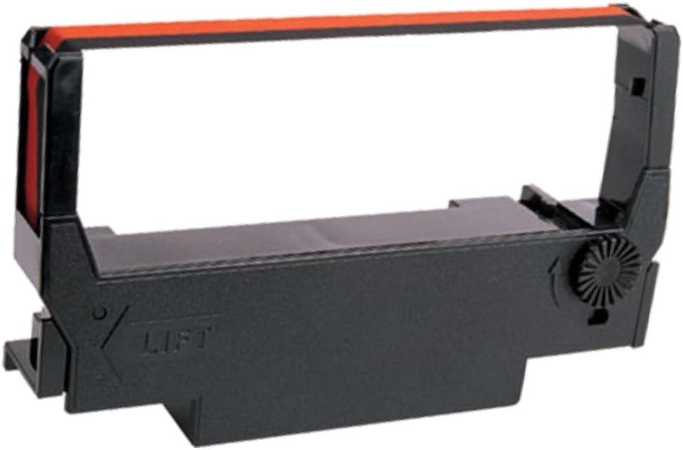 Farbbandfabrik Original -Tintenband -Schwarz/Rot 5er Pack -Kompatibel mit Epson - für Epson TM - 300