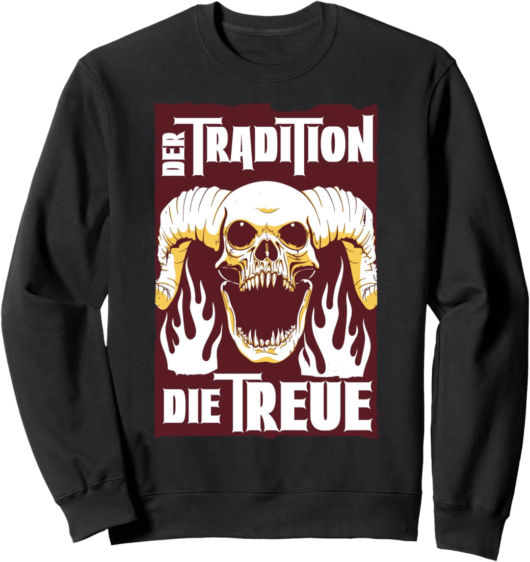 Perchten Krampus, Der Tradition Die Treue Sweatshirt