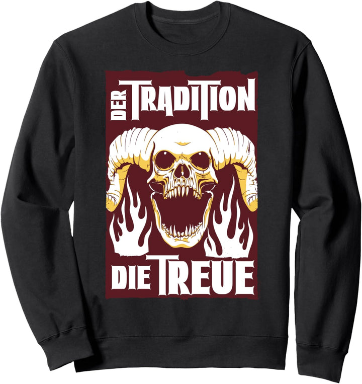 Perchten Krampus, Der Tradition Die Treue Sweatshirt