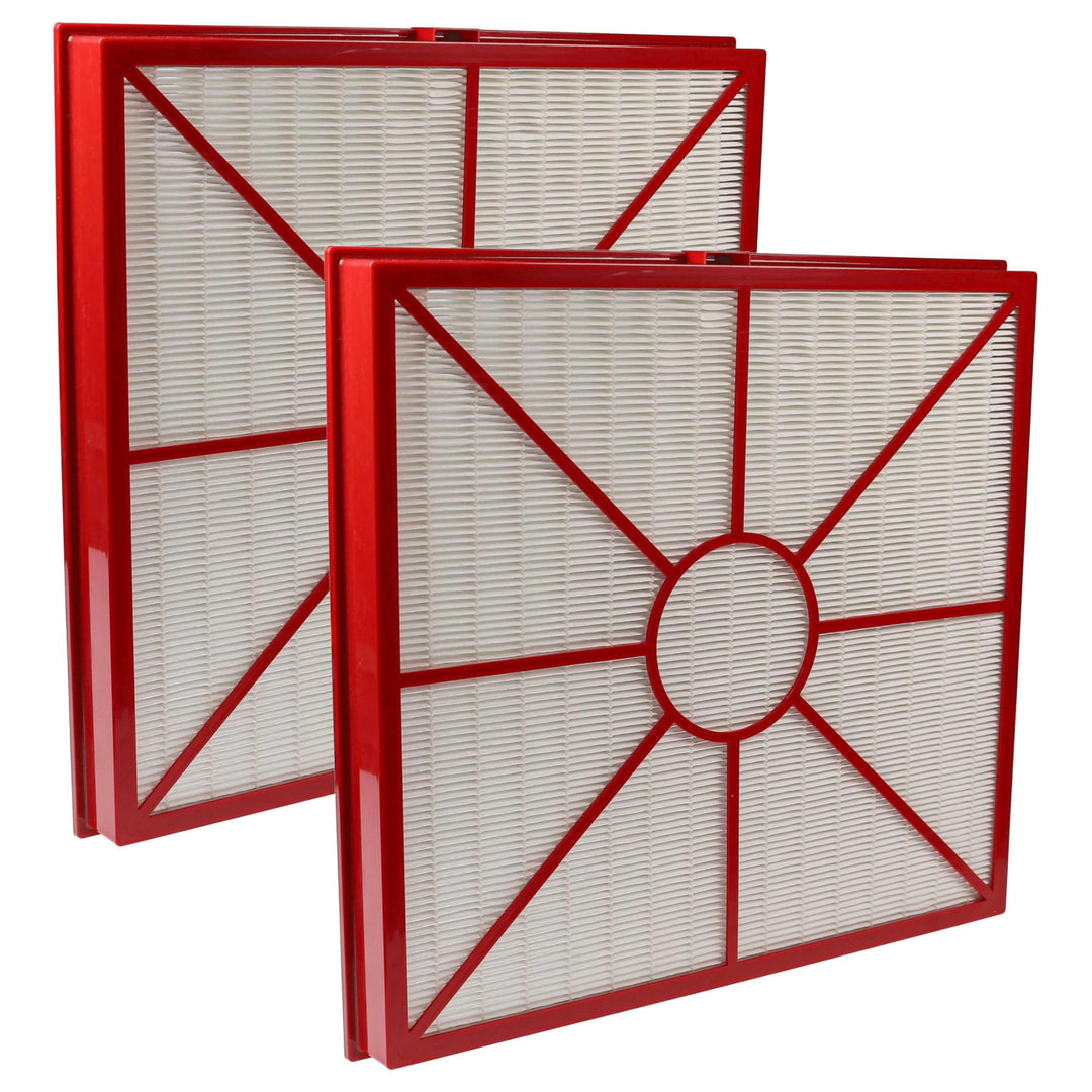 vhbw 2x H12 Filter kompatibel mit Lux Aeroguard 4 S, Aeroguard Luftreiniger - Ersatz-Filter