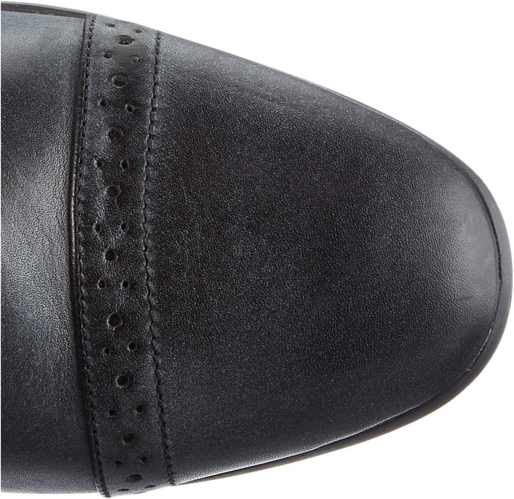 HKM Herren Reitstiefel Valencia Standardlänge/Weite 41 EU Schwarz Grau, 41 EU Schwarz Grau