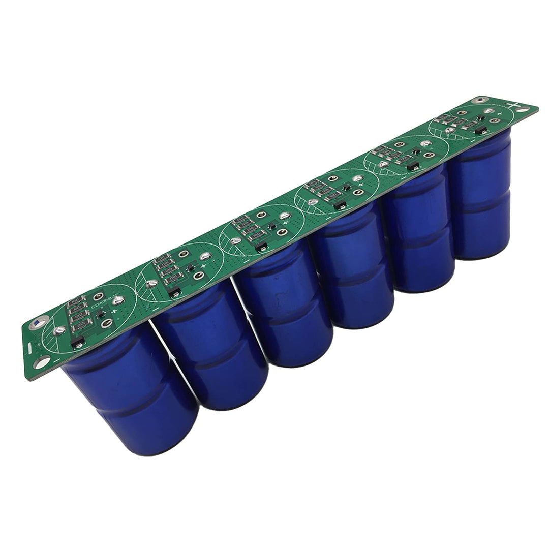 Uadme Super Farad Kondensator, 6pcs/Set 16V 83F Super Farad Kondensator Einreihig 2,7V 500F Elektrol