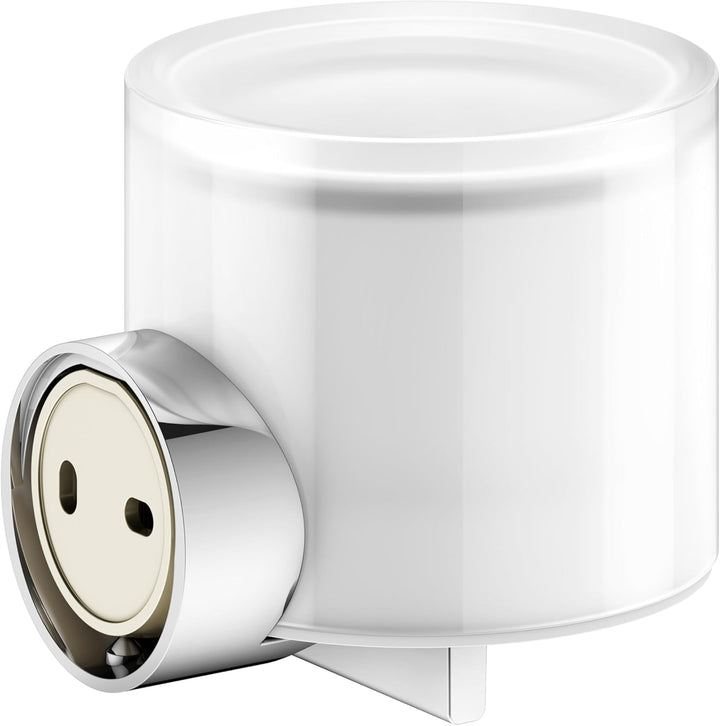 KEUCO Lotion-Spender Metall, Chrom, Inhalt nachfüllbar ca. 140ml, Seifenspender für Bad und Gäste-WC