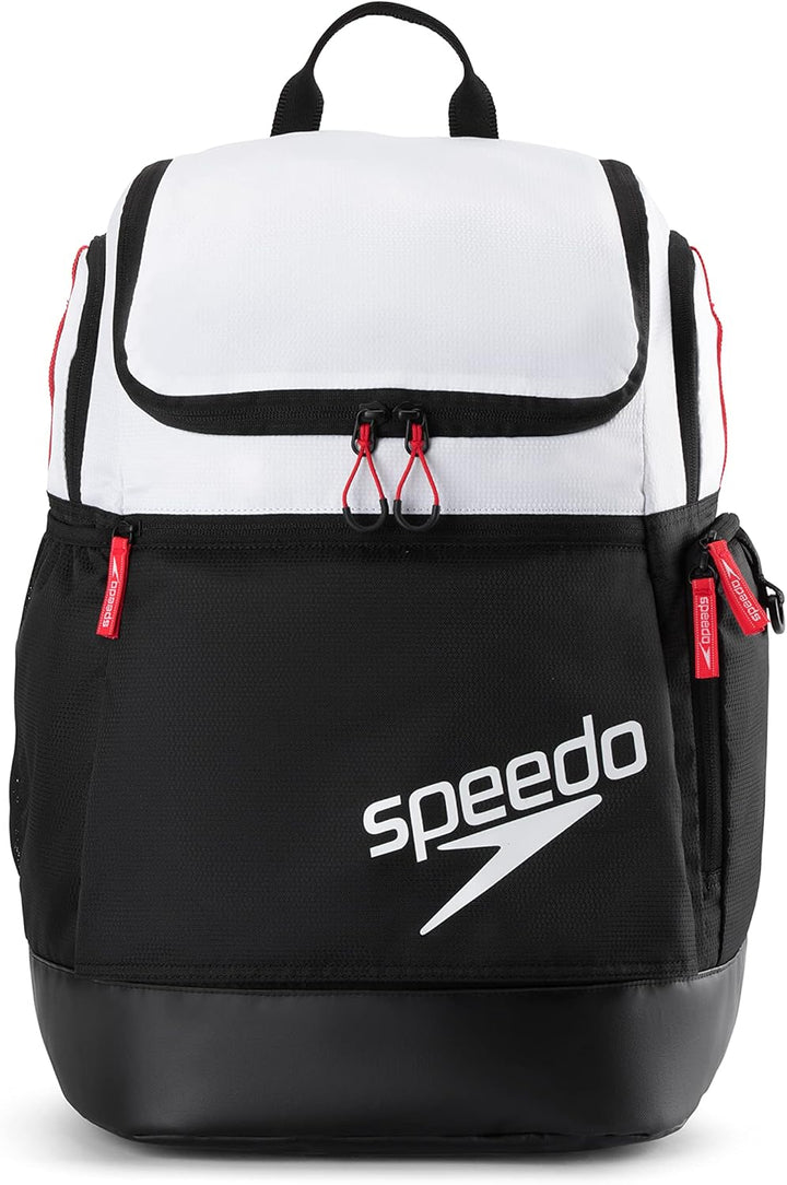 Speedo Unisex Grosser Teamster 35 Liter Rucksack, Einheitsgr&#xF6;&#xDF;e 2,0 Speedo Schwarz/Wei&#xD