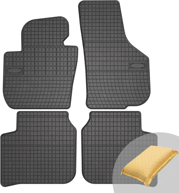 FROGUM EL Toro Gummimatten Ganzjähriges-Set von Autofussmatte Auto Fussmatten für Skoda Superb II 20