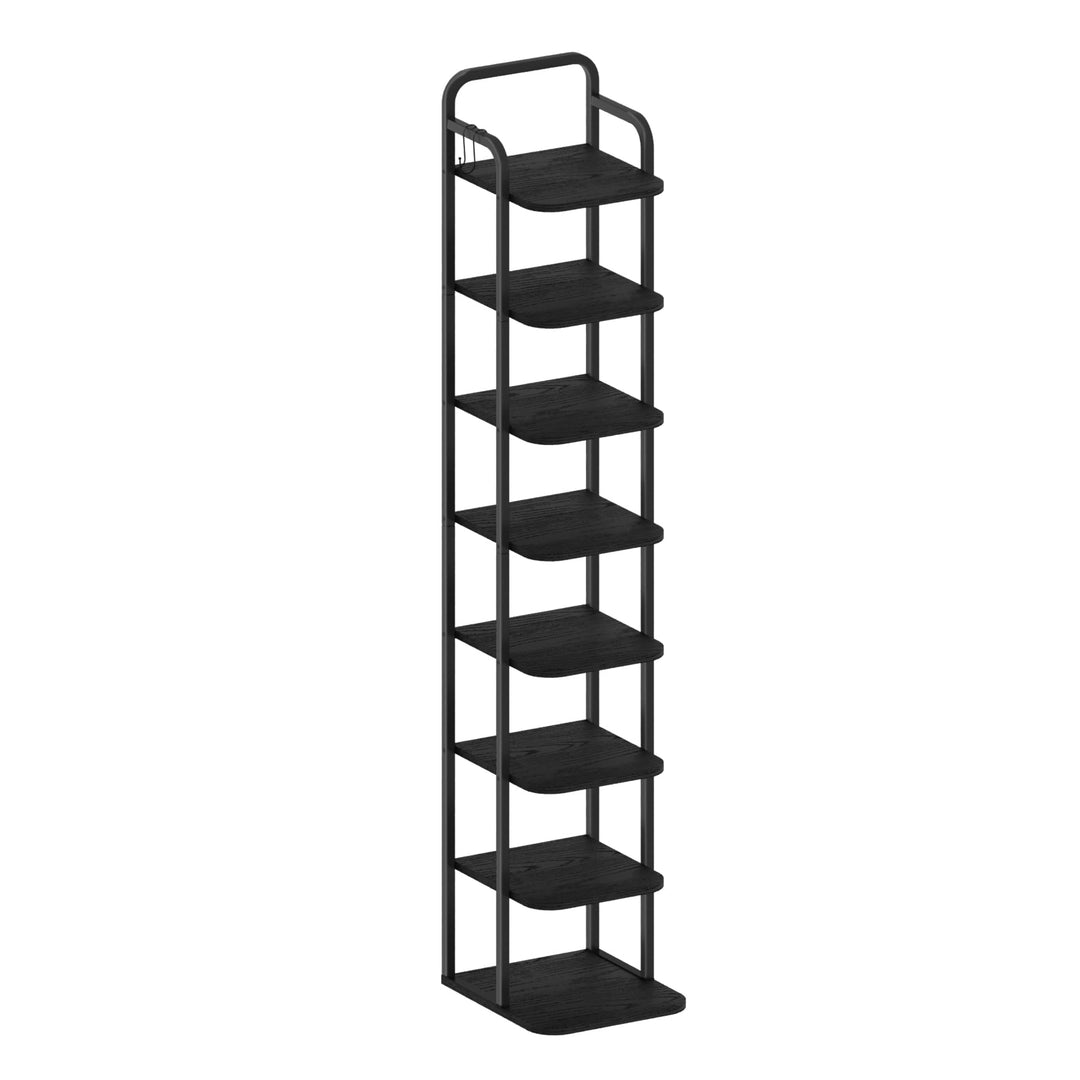 Hzuaneri Vertikales Schuhregal, 8-Stöckige Schuhregale, Schuhturm Für Kleine Räume, Freistehend, Ver