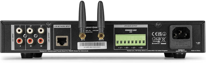 Power Dynamics WT460A WiFi 4-Channel Stereo Amplifier - Bluetooth - 240W 4 Kanäle 240W, 4 Kanäle 240