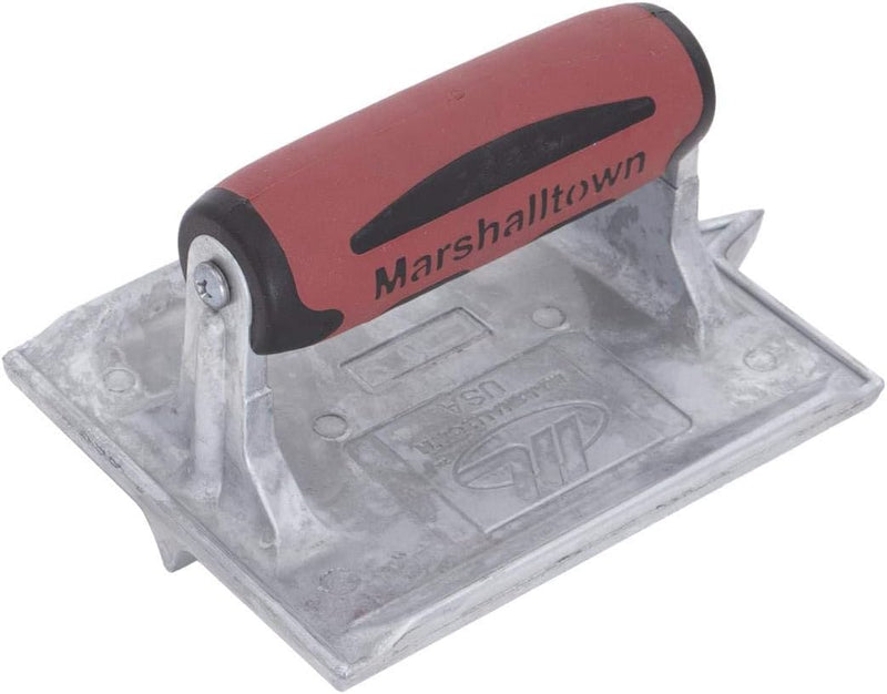 Marshalltown 834D 6 X 4 Zink Nutfräse-3/4D X 3/8 Bit-DuraSoft Griff, Silber, 152x111 mm