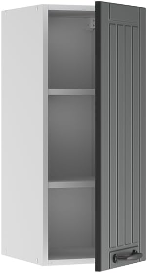 Vicco Hängeschrank Fame-Line, Anthrazit Landhaus, 30 cm, zur Kombination mit weiteren Modulen der Fa