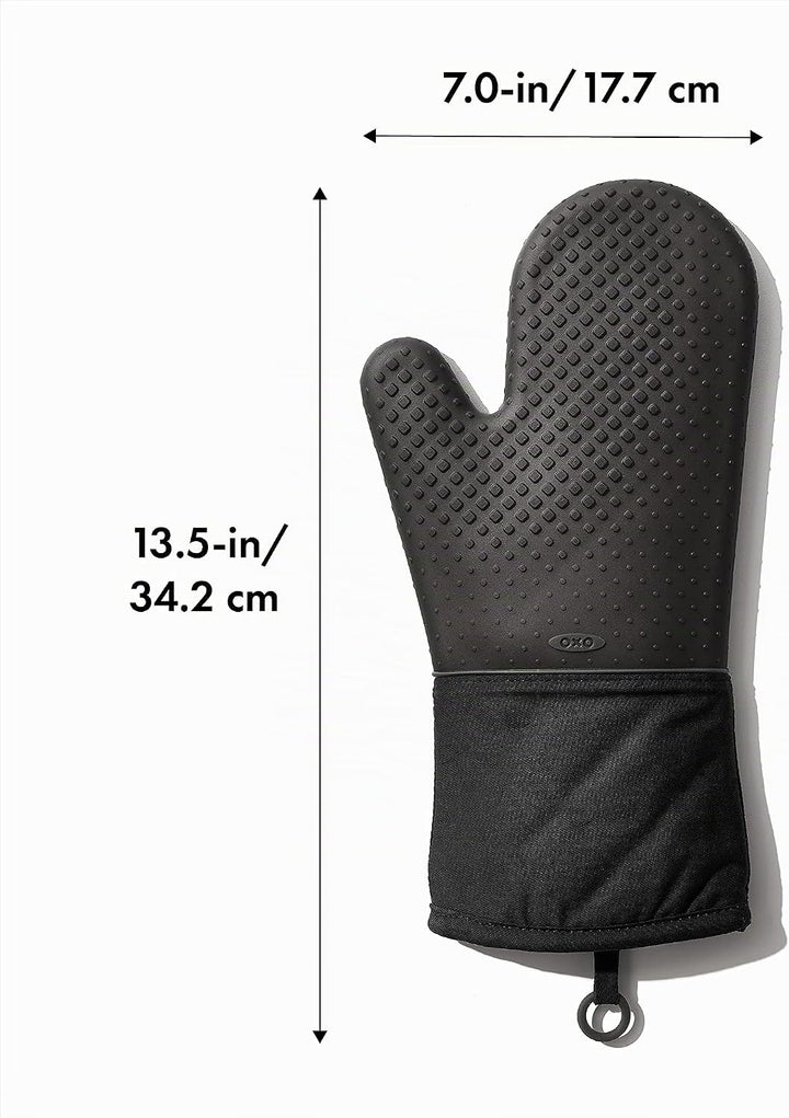 OXO Good Grips Silicone Oven Mitt - Black, Mitt - Black