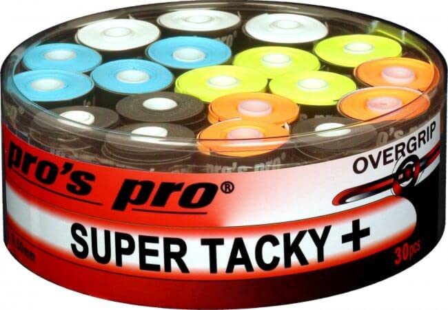 Pro's Pro Super Tacky Plus Overgrip, 30 Stück sortiert, sortiert