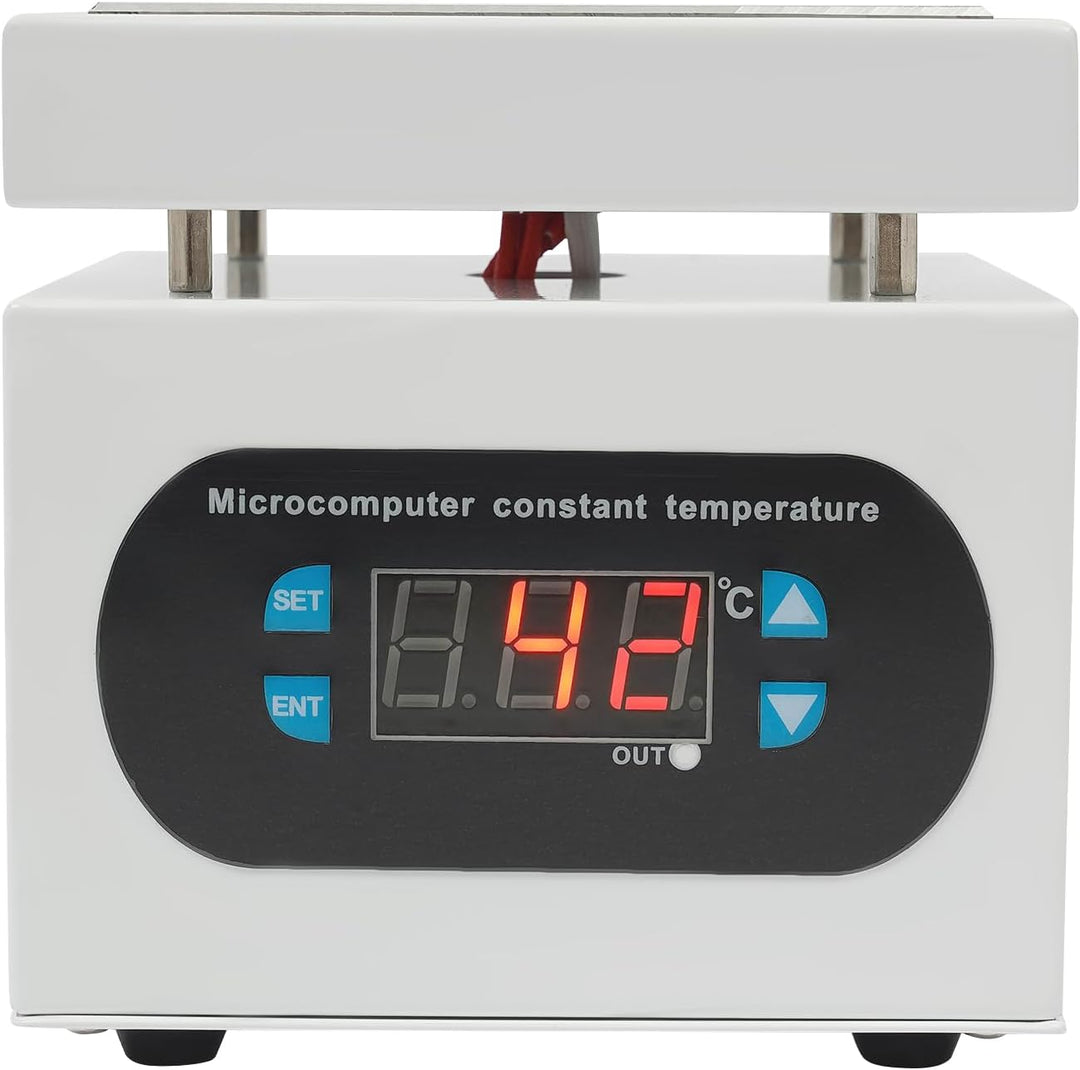 VonVVer Lötstation Heizplatte 100x100mm Mini Heizplatte Löten 350W Klein Heizplatten 400 ℃ Elektrisc
