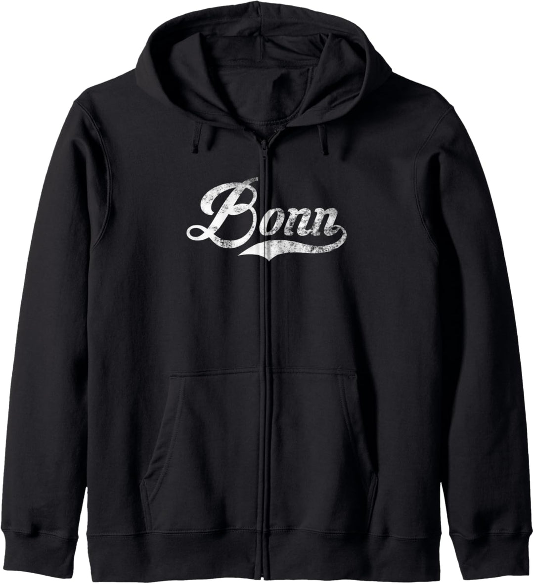 Bonn Stadt Vintage Design - Cool Old School Kapuzenjacke