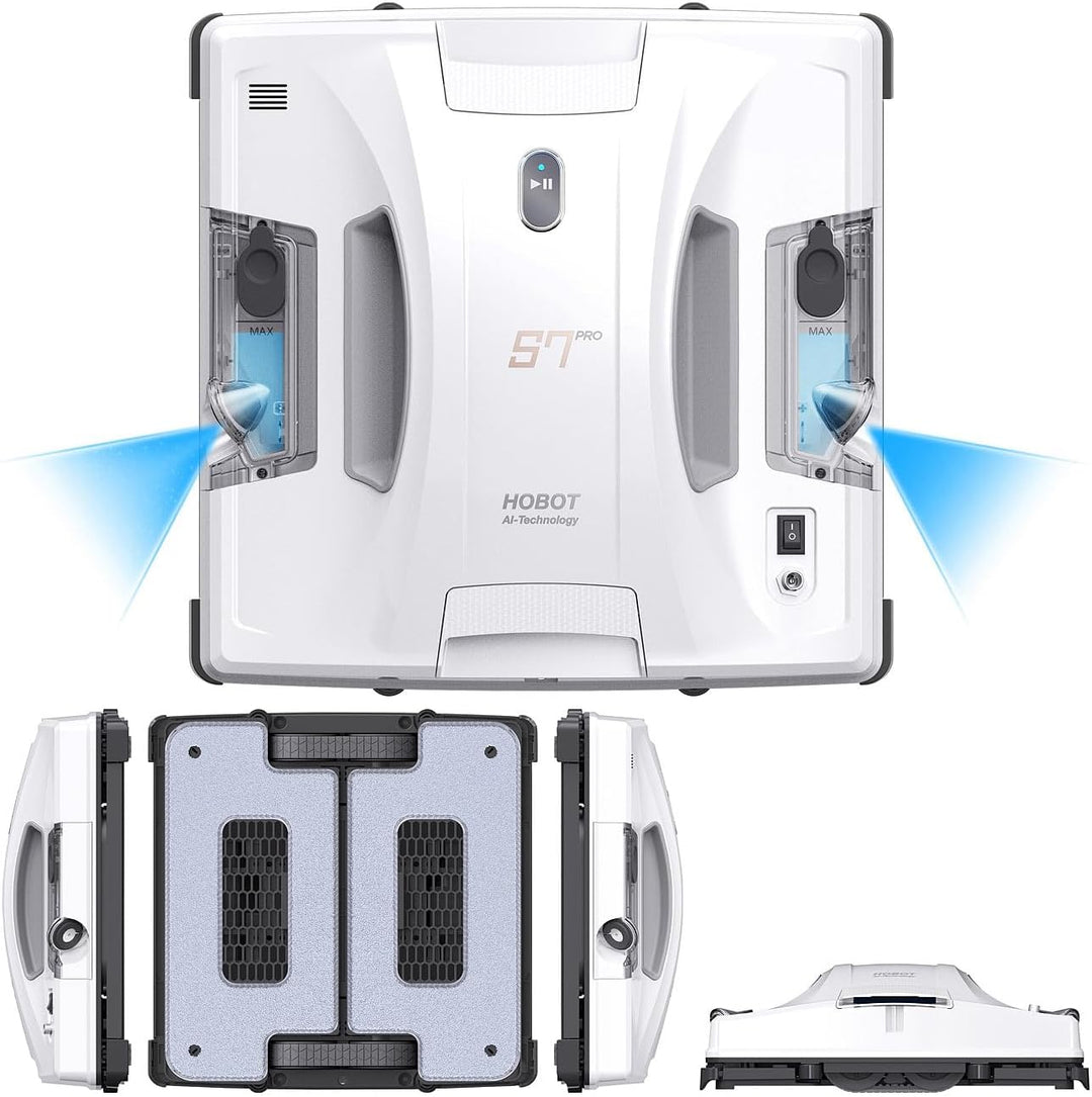 Fensterroboter: HOBOT S7 Pro Profi-Fensterputz-Roboter, Dual-Sprüher und -Wischer, App (Fensterputzr