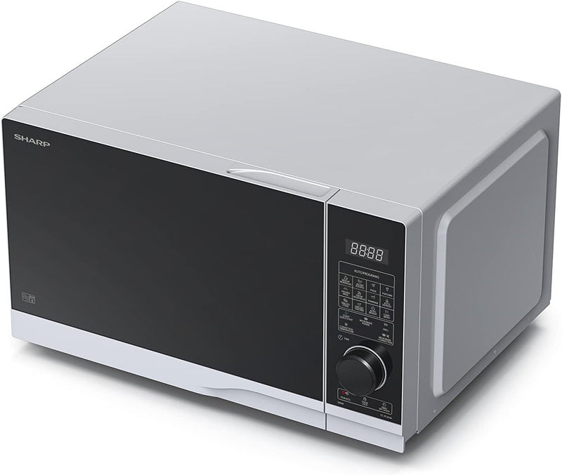 SHARP PC254AES Mikrowelle mit Grill und Konvektion (Heissluft) (Mikrowelle: 900W, Grill: 1200W, Heis