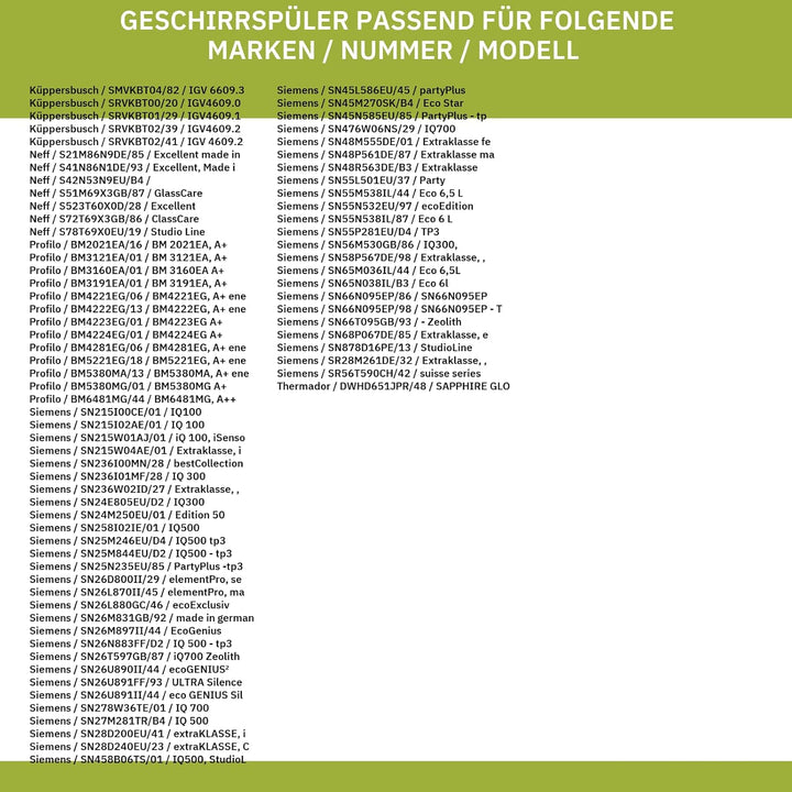 Türschloss kompatibel mit BOSCH 10006917 Türverriegelung emz für Geschirrspüler