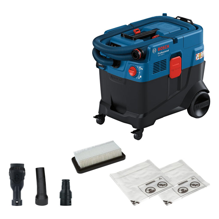 Bosch Professional Allessauger Gas 400 A (1200 W, automatische Filterreinigung (AFC), inkl. Hauptfil