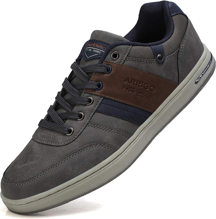 ARRIGO BELLO Freizeitschuhe Herren Sneaker PU Leder Walkingschuhe Atmungsaktive Athletic Formal Clas