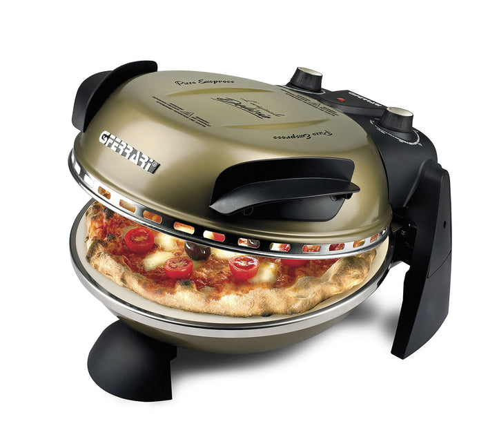 G3 Ferrari G10006 Pizza Äussern Vergnügen, Ofen Pizza, 1200 W, 400°C, Felsen Feuerfest (durchmesser