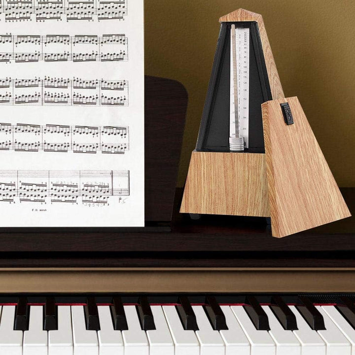 Dilwe Metronom, mechanisches Metronom Gitarre Klaviertrommel Instrument Turm Typ Metronom Musikalisc