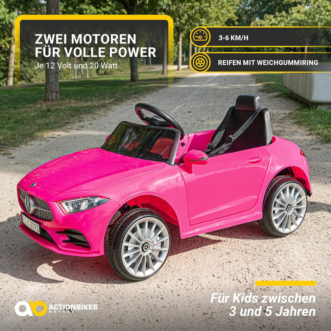 Actionbikes Motors Kinder Elektroauto Mercedes Benz CLS 350 - Lizenziert - Rc 2,4 Ghz Fernbedienung