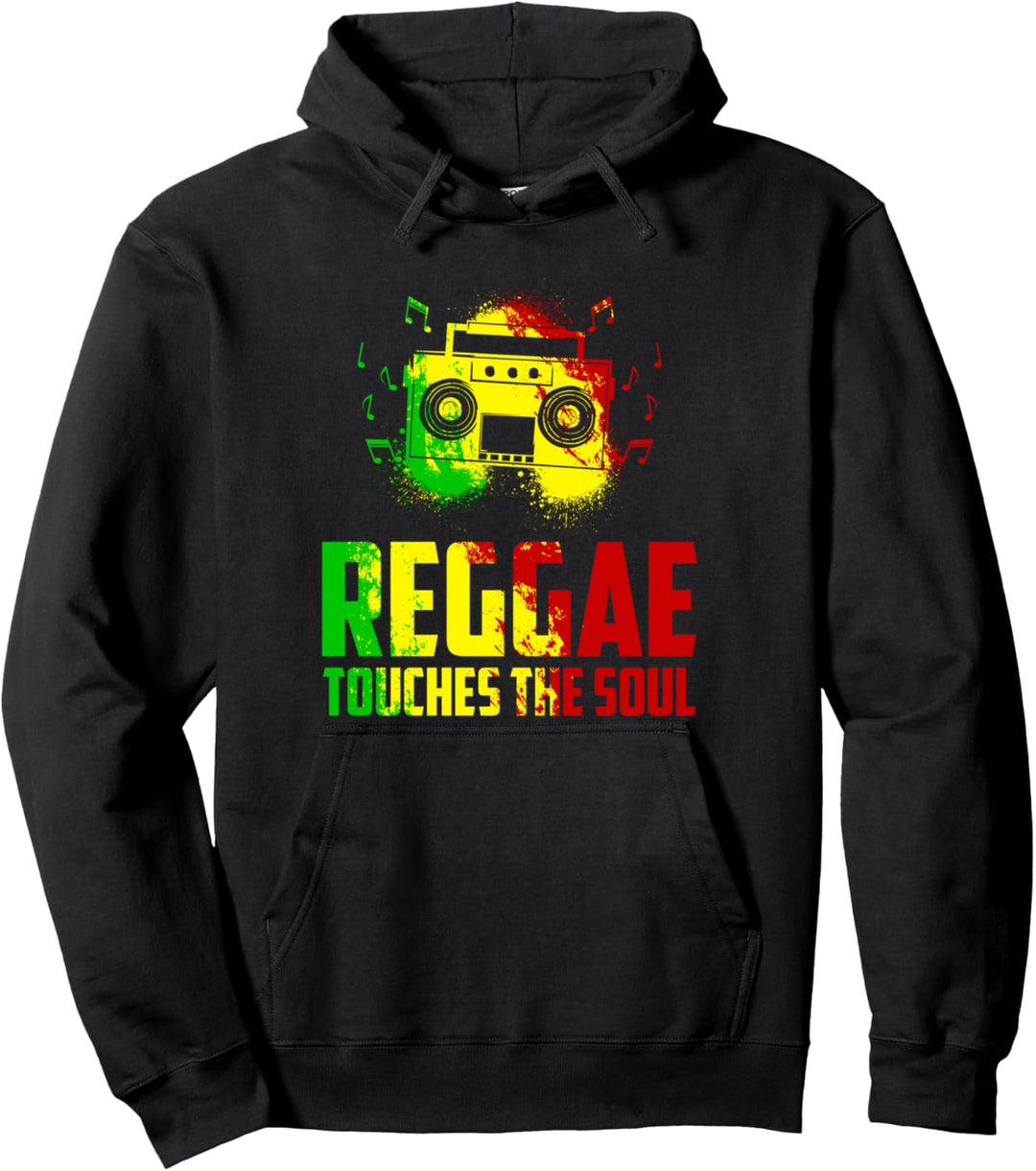 Reggae Dancehall - Rasta Rastafari Pullover Hoodie