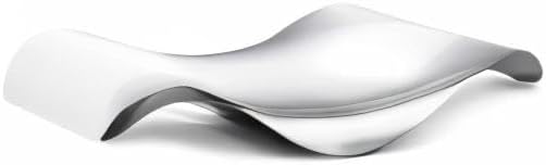 Georg Jensen Deko-Tablett Cobra Oval 3 Ovales Tablett, 3 Ovales Tablett