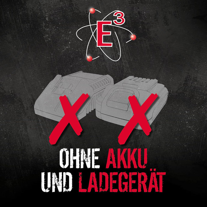 Güde 58599 Akku Rasentrimmer RT 18-0 (Inkl. 20 Ersatzmesser, 180° drehbarer Trimmerkopf, Pflanzensch
