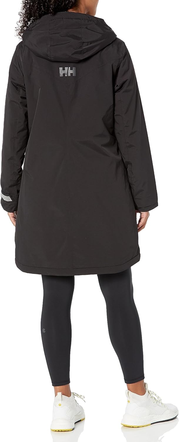 Helly-Hansen Damen Adore Isolierter Regenmantel S Schwarz, S Schwarz