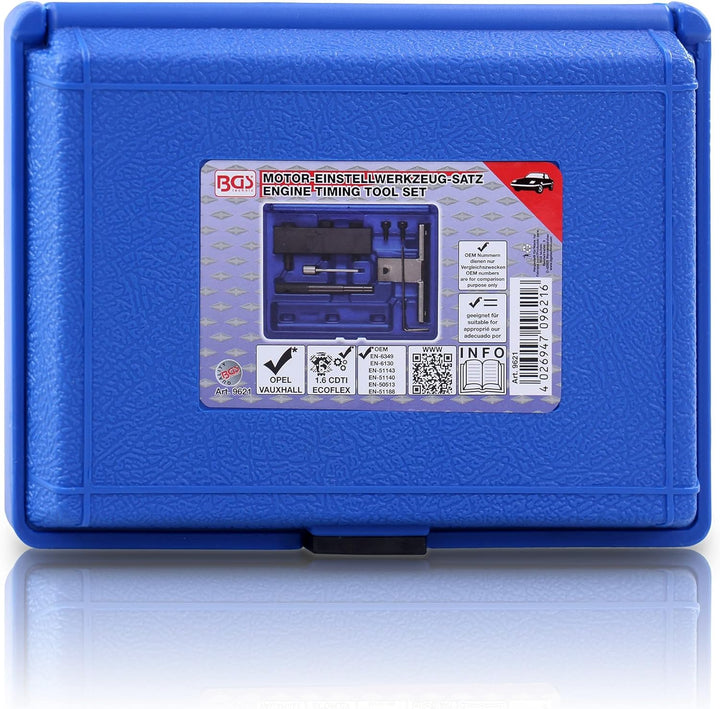 BGS 9621 | Motor-Einstellwerkzeug-Satz | für Opel 1.6 CDTi ecoFLEX