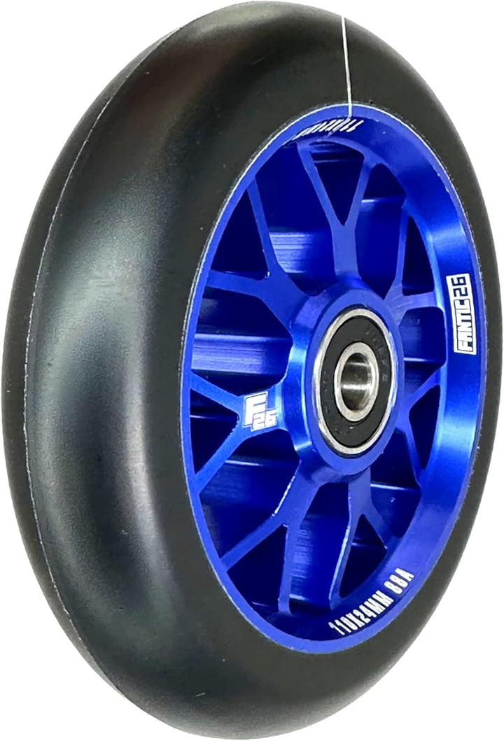 Fantic26 Spy7 Stunt Scooter Rolle I Trick I Tret I Kinder I Roller I Wheel I 110mm I ABEC 11 I Schne