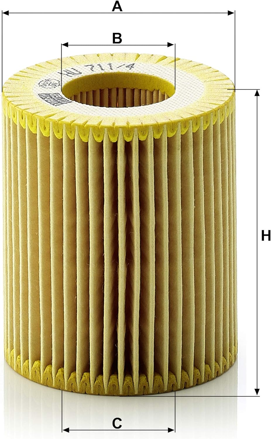 Original MANN-FILTER Kraftstofffilter PU 723 X – Kraftstofffilter Satz mit Dichtung/Dichtungssatz –