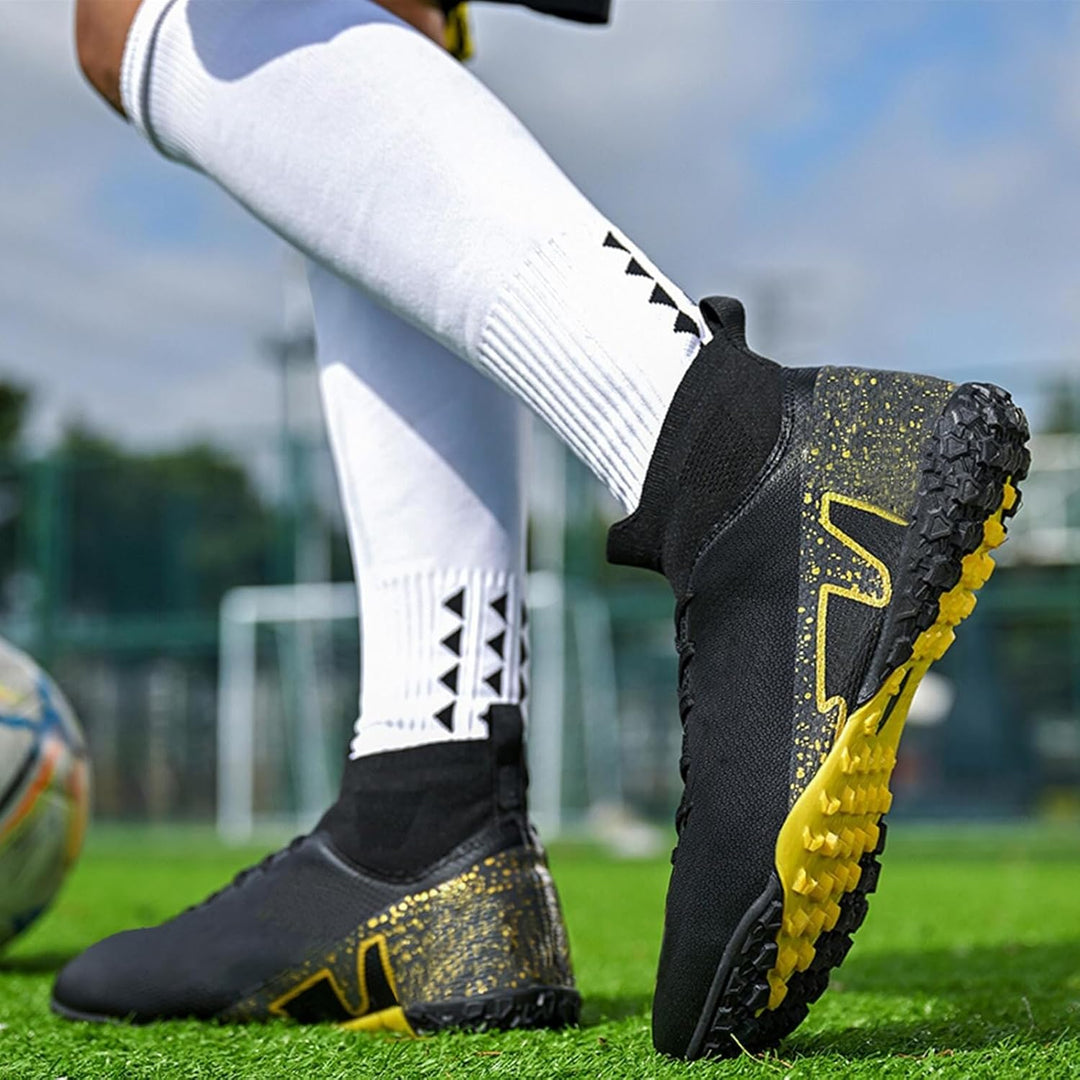 sudorun Fussballschuhe Herren Kinder Kunstrasen Fussballschuhe Hallenschuhe Für Jungen Mädchen Damen