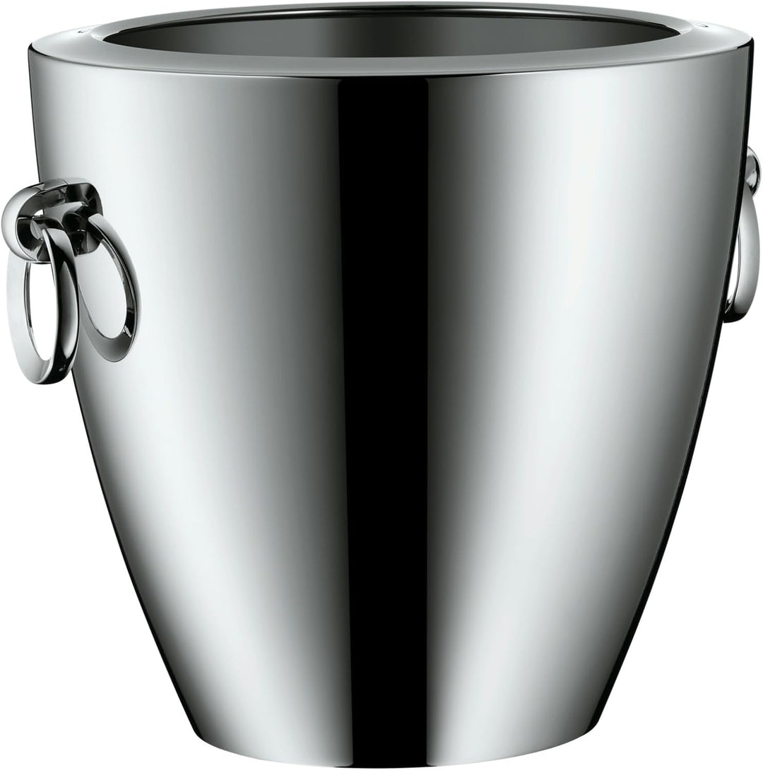 WMF Jette Champagnerkühler doppelwandig 24 cm, Sektkühler, Edelstahl Cromargan poliert Single, Singl