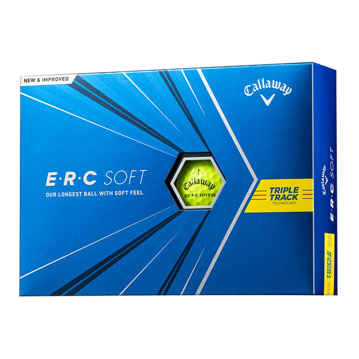 Callaway Golf ERC Triple Track Golfbälle 2021 Gelb Einheitsgrösse Single, Gelb Einheitsgrösse Single