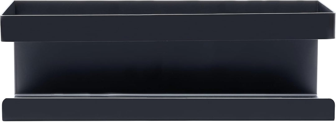 Schöner Wohnen Kollektion Wandablage Mod. Meleto aus rostfreiem Edelstahl schwarz matt lackiert ohne
