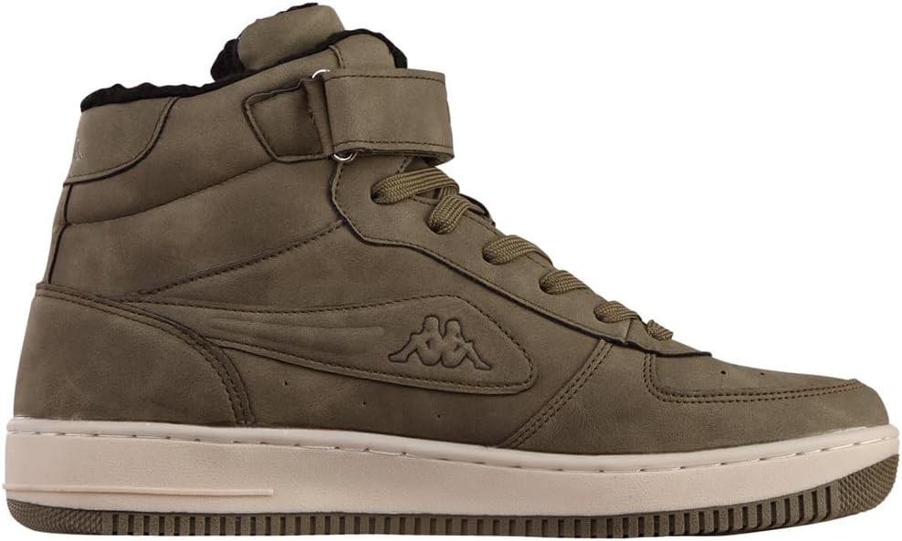 Kappa Unisex Bash Mid Fur UnisexStrassen-Laufschuh 36 EU Grün, 36 EU Grün